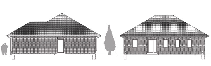 Haus-Probsteierhagen-Ansichtszeichnung